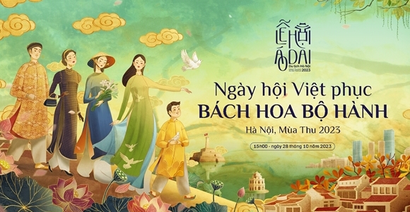 Ngày hội Việt phục “Bách Hoa Bộ Hành”: Sải bước trong không gian đậm chất truyền thống dân tộc